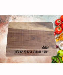 קרש חיתוך עם חריטה 38X27