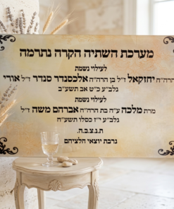 להעניק לזיכרון עומק ויוקרה – הכירו את לוחות ההנצחה מאקריל