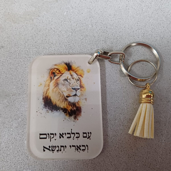 מחזיק מפתחות אקרילי עם הדפסה אישית הסטייל שלכם בצורה וצבע